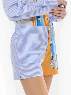 Pantalone Corto Stampa Foulard