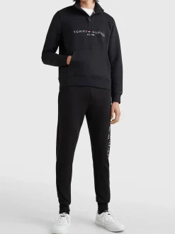 Pantalone Della Tuta Blu Con Logo