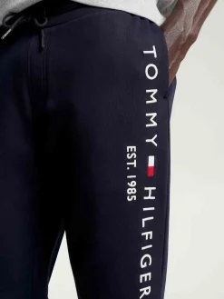 Pantalone Della Tuta Blu Con Logo