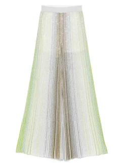 Pantalone Zig-Zag Verde