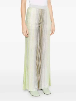 Pantalone Zig-Zag Verde