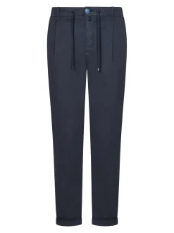 Pantaloni a fit regolare blu scuro udia