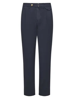 Pantaloni a gamba affusolata blu blu navy
