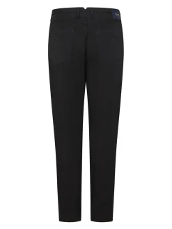 Pantaloni a gamba affusolata tratto nero