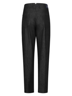 Pantaloni a gamba conici in denim