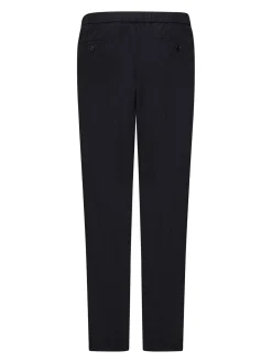 Pantaloni a gamba dritta blu navy