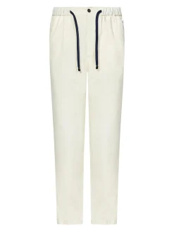 Pantaloni a gamba dritta bianco