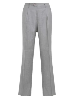 Pantaloni a piega singola