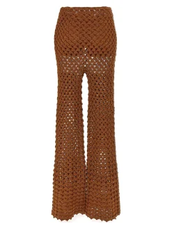 Pantaloni all'uncinetto