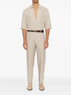 Pantaloni beige