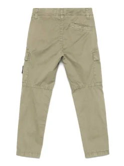 Pantaloni beige con tasche