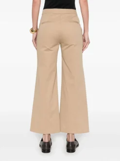Pantaloni beige in cotone