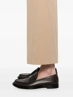 Pantaloni beige in cotone