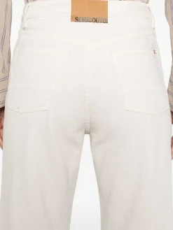 Pantaloni bianchi in cotone