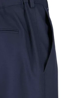 Pantaloni Bootcut In Lana Vergine