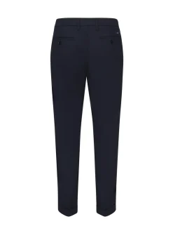 Pantaloni capri popin di cotone