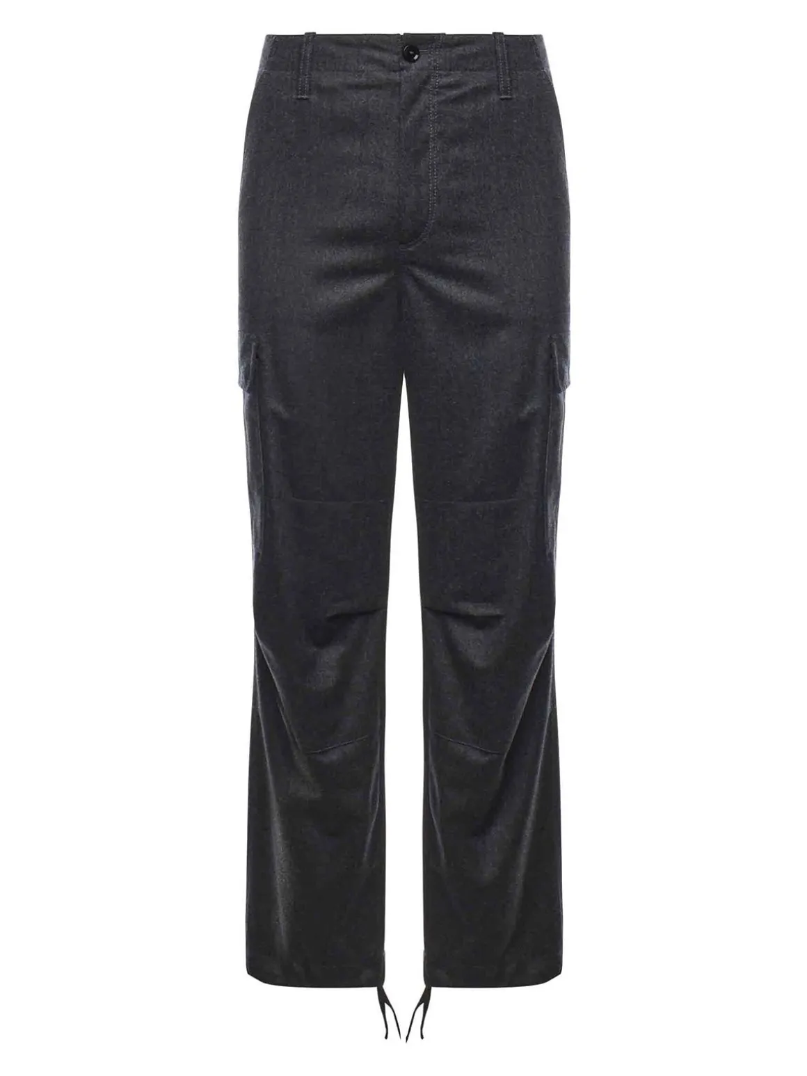Pantaloni cargo di flanella