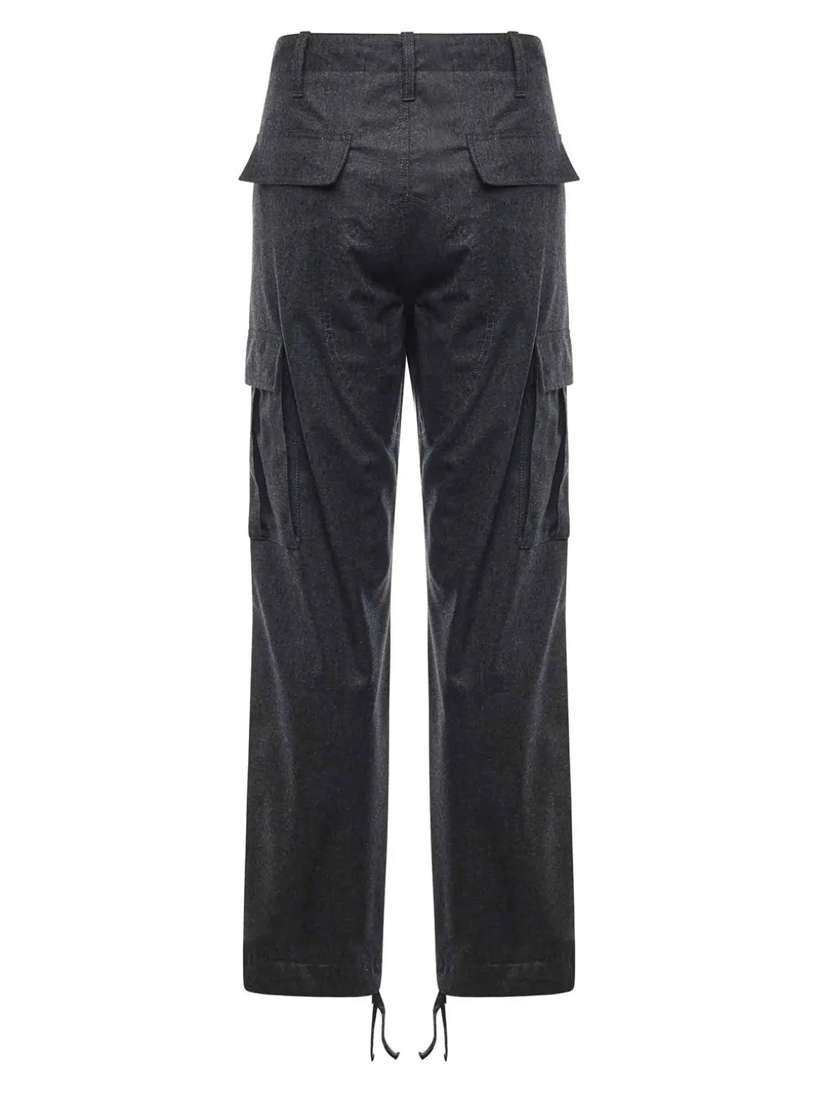 Pantaloni cargo di flanella