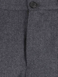 Pantaloni Chino In Lana Vergine