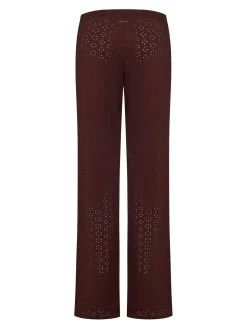 Pantaloni color cioccolato