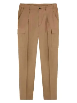 Pantaloni color tabacco