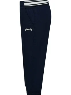 Pantaloni cotone blu
