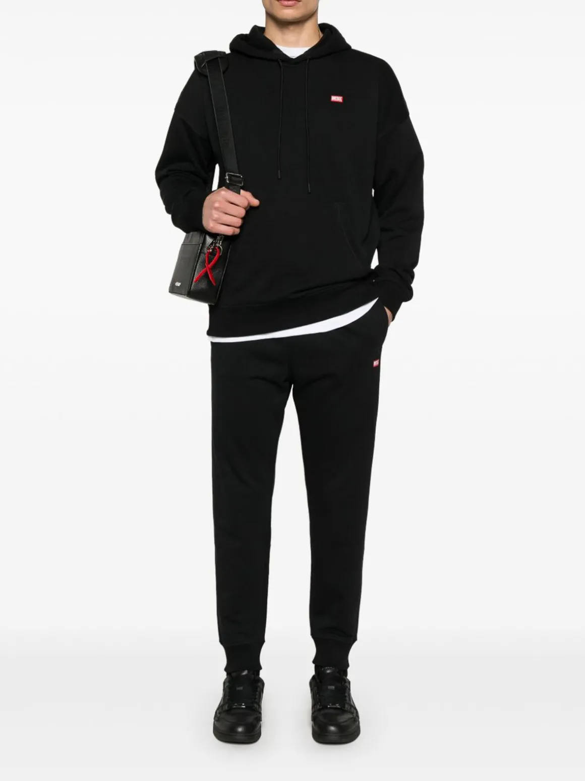 Pantaloni da pista nera