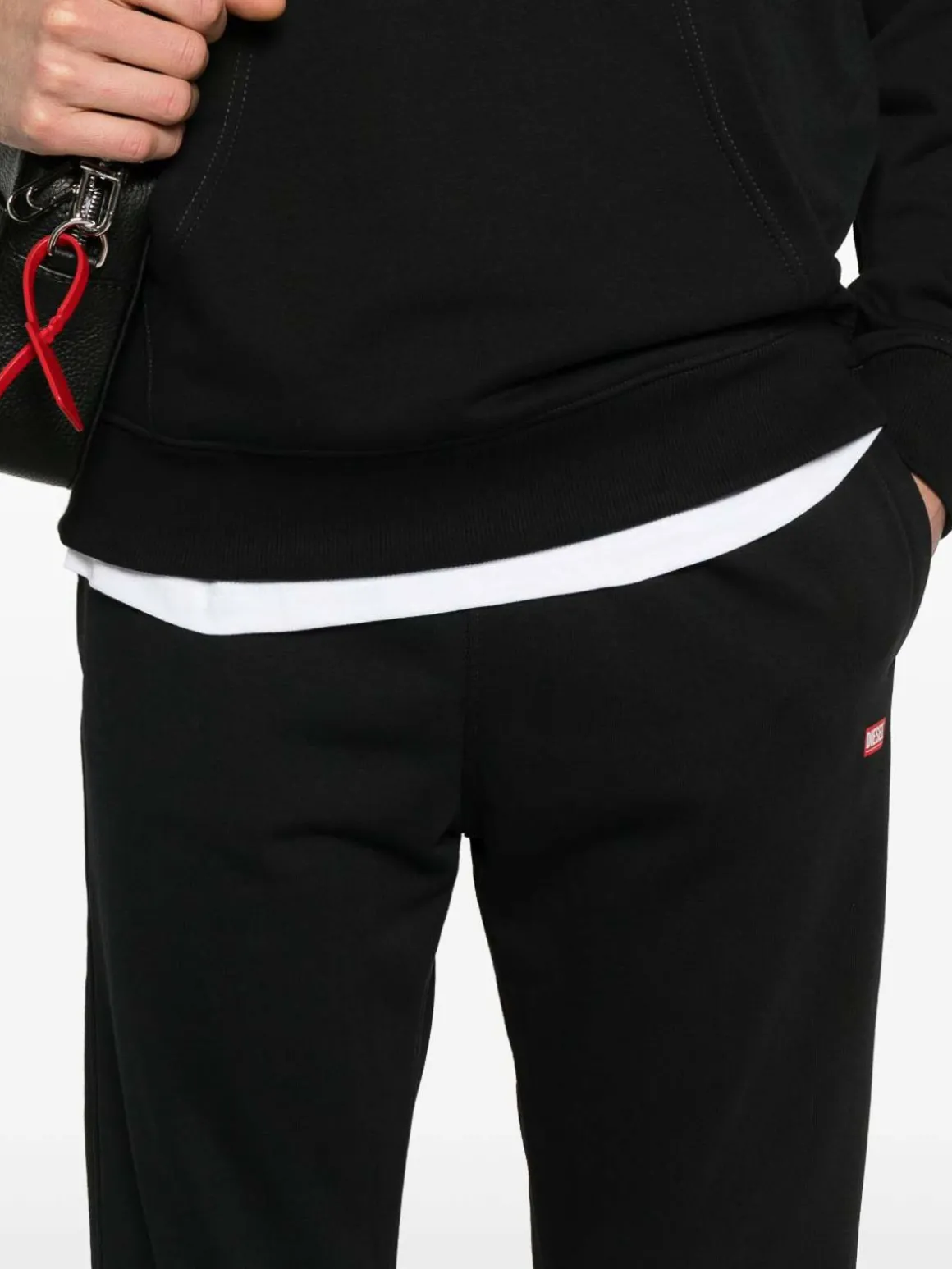 Pantaloni da pista nera