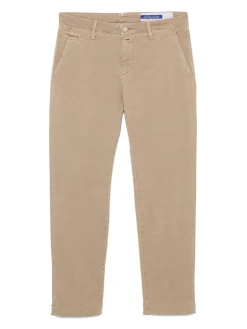 Pantaloni da stiramento beige di sabbia