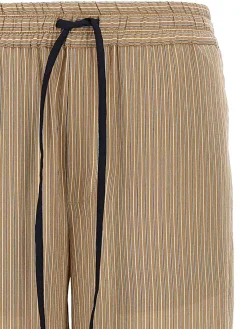 Pantaloni del pigiama dettagli a piega