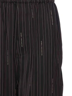 Pantaloni del pigiama nero di Balenciaga