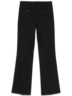 Pantaloni di cotone nera