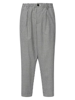 Pantaloni di lana controllati