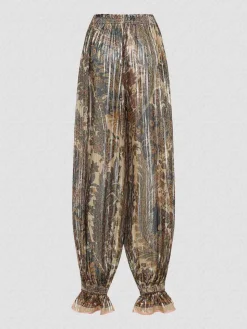Pantaloni di seta