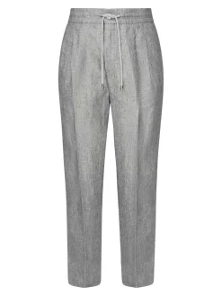 Pantaloni di tela di lino dlav