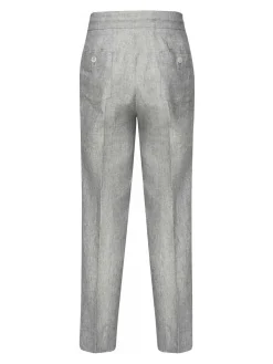 Pantaloni di tela di lino dlav