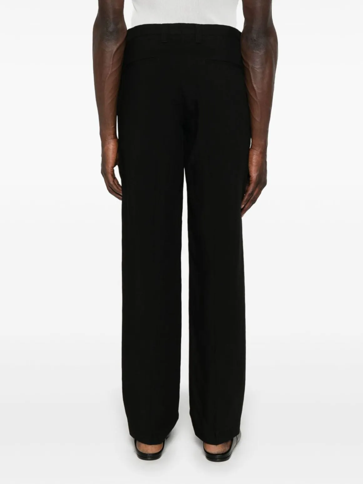 Pantaloni dritti neri