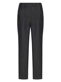 Pantaloni in denim nero