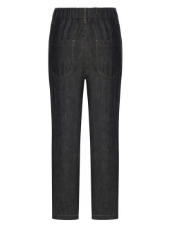 Pantaloni in denim nero