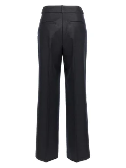 Pantaloni in flanella lurex