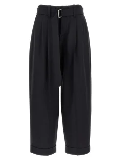 Pantaloni in lana cintura
