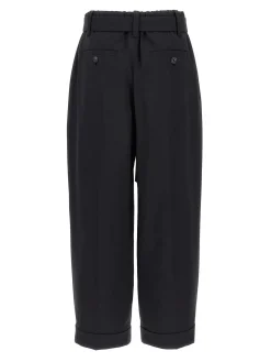 Pantaloni in lana cintura