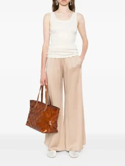 Pantaloni in vita elastica