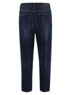 Pantaloni jago in denim di cotone