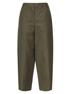 Pantaloni larghi di tela