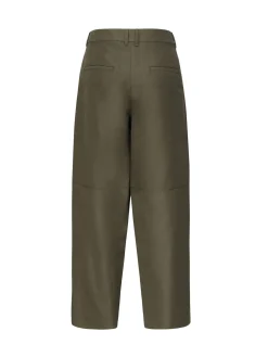 Pantaloni larghi di tela