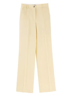 Pantaloni Larghi Fresco Lana