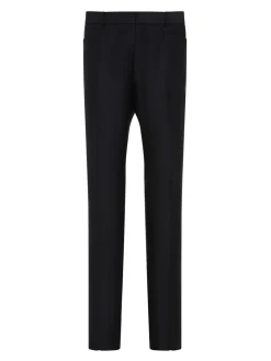 Pantaloni mohair e seta
