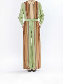 Pantaloni Seta Multiriga Estiva