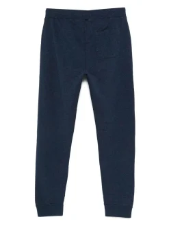 Pantaloni sportivi di cotone blu navy